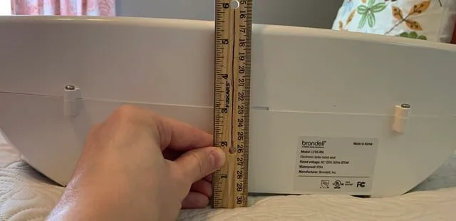 Seat height measured