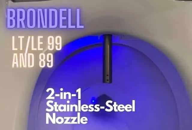 Two-in-one stainless steel nozzle